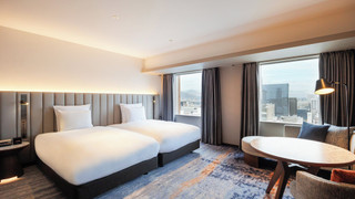 プレミアム ルーム シングルベッド 2 台 クラブラウンジ利用可