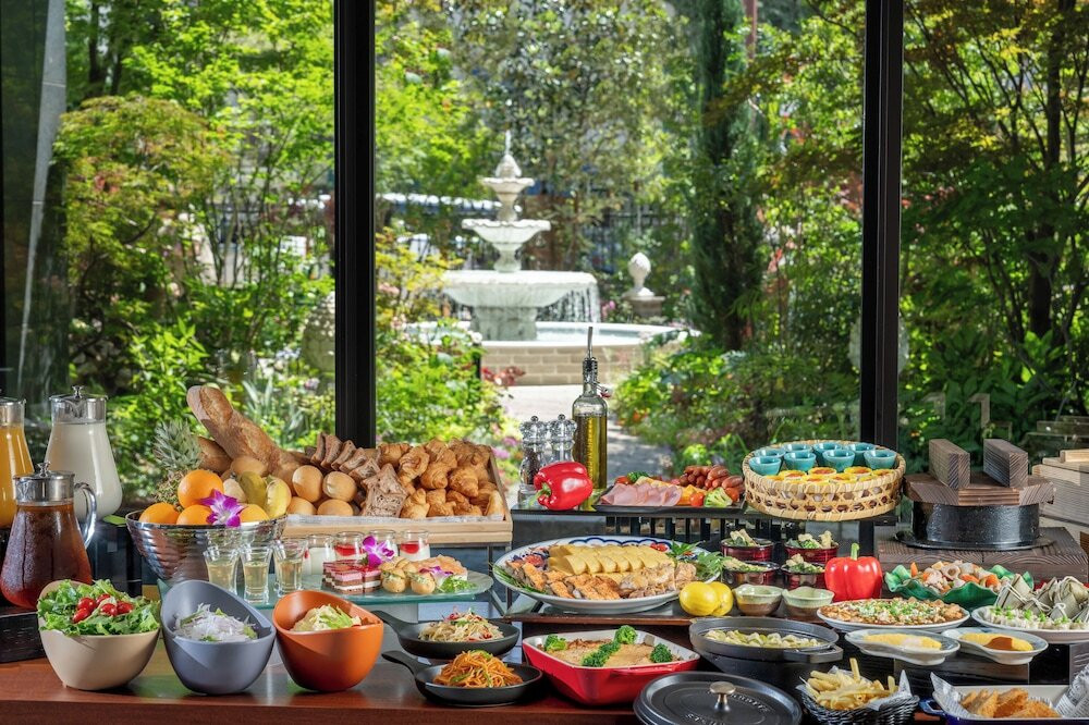 朝食ビュッフェ