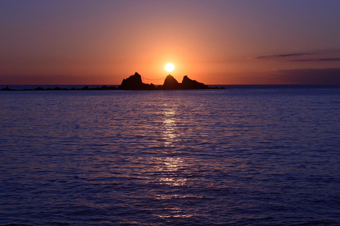 三ツ岩の日の出