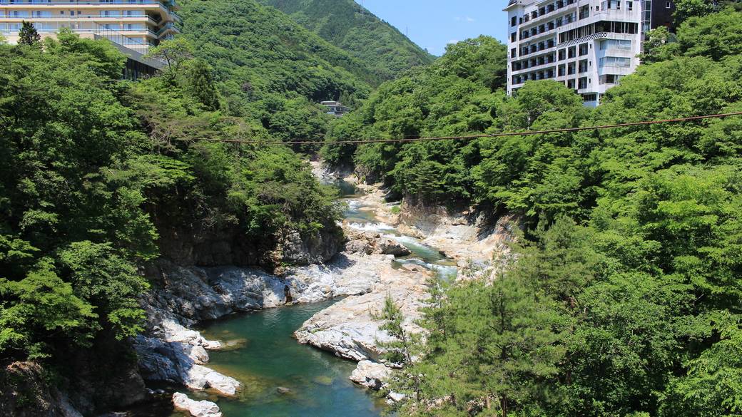 鬼怒川沿いの風景 / 1