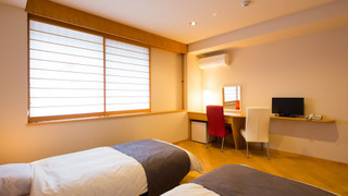 スイートルーム (和洋室) 風呂付 (和室 7.5畳+洋室ツインルーム) 禁煙