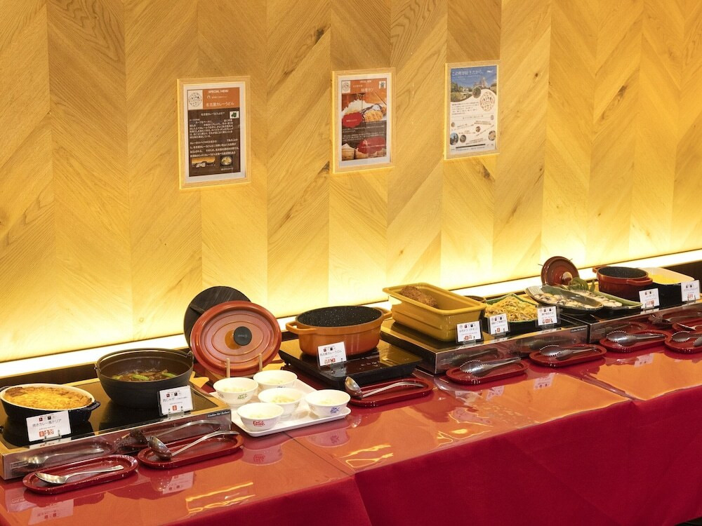 朝食ビュッフェ