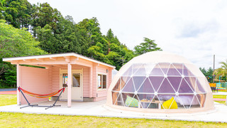 ドームテント (シングルベッド4台) 禁煙