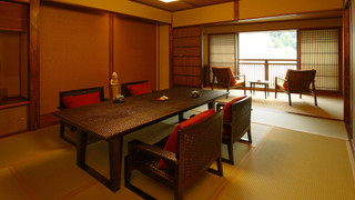 [共用バスルーム] せせらぎの間 (飛鳥 嵐山) 貸切温泉30分付き 夕朝部屋食 禁煙