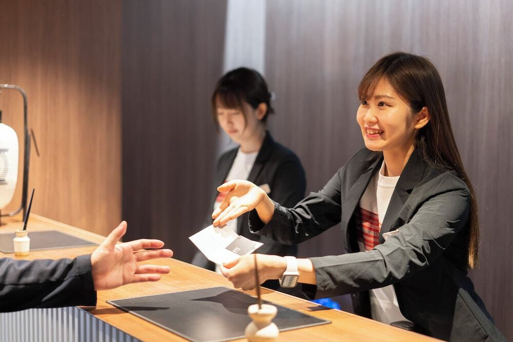 施設の正面