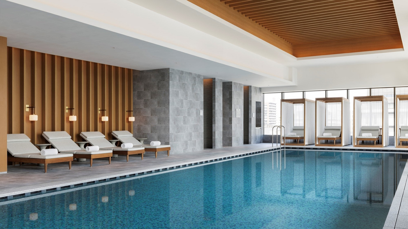 約1,000平方メートルのウェルネス専用フロアにプールやサウナ完備4231718