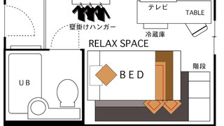 エコノミー ツインルーム