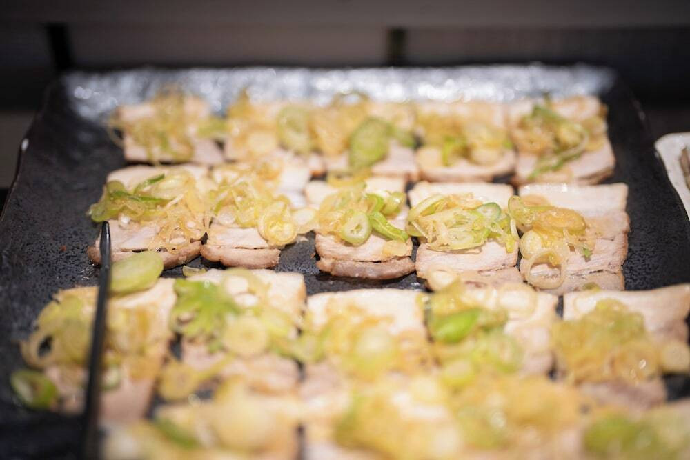 朝食ビュッフェ