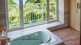 [和モダンJrスイート]広々バスルーム