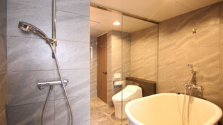 スーペリア コーナー ツインルーム (洗い場つきバスルーム、トイレ仕切り)