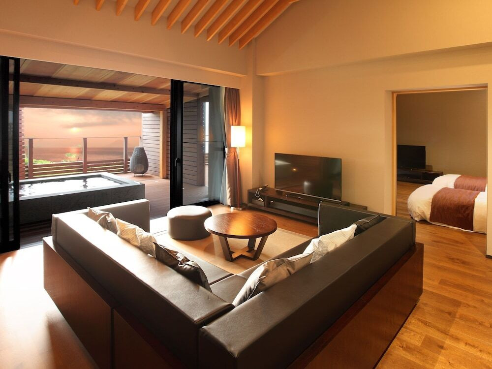 海の見える露天風呂付客室はおこもりにぴったり♡3406430