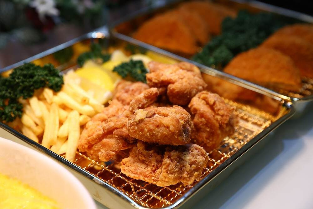 朝食ビュッフェ