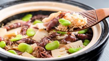 季節の料理 若竹とホタルイカのご飯 / 3