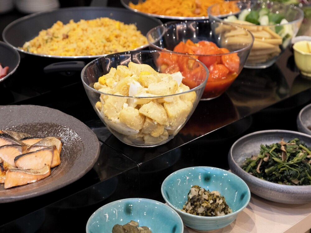 朝食ビュッフェ