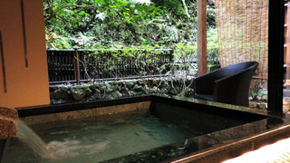 温泉露天風呂＆ウッドデッキ付 44平米 (山のテラス･和室) 禁煙