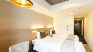 【禁煙】モデレートツインルーム/26㎡/110 ㎝ 幅ベッド2台+EXベッド/3名迄