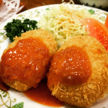 「神谷バー」料理 588613 かにコロッケ