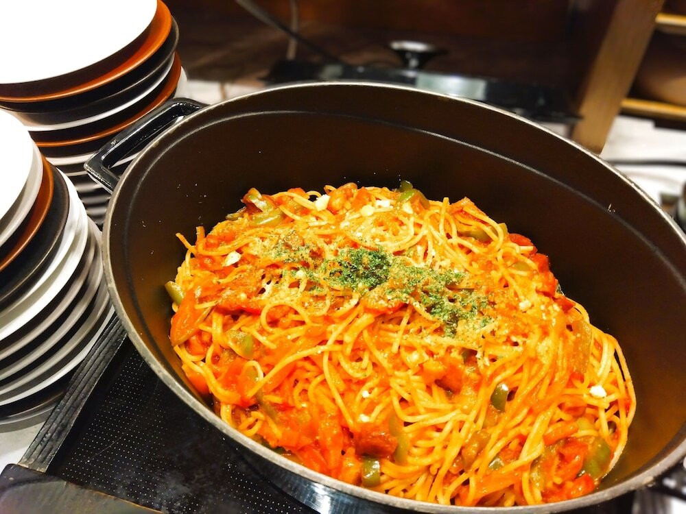 朝食ビュッフェ