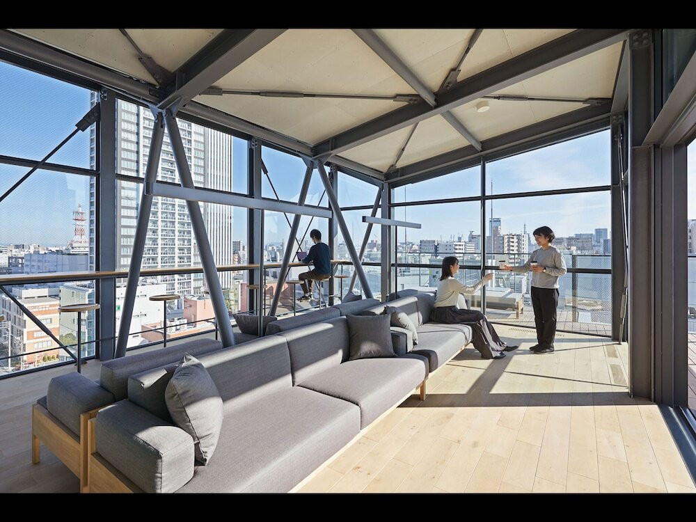 2.開放的なテラスとシンプルなお部屋でリラックス「ナインアワーズ 名古屋駅」3915917