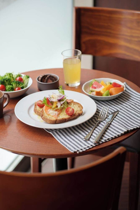 朝食ビュッフェ