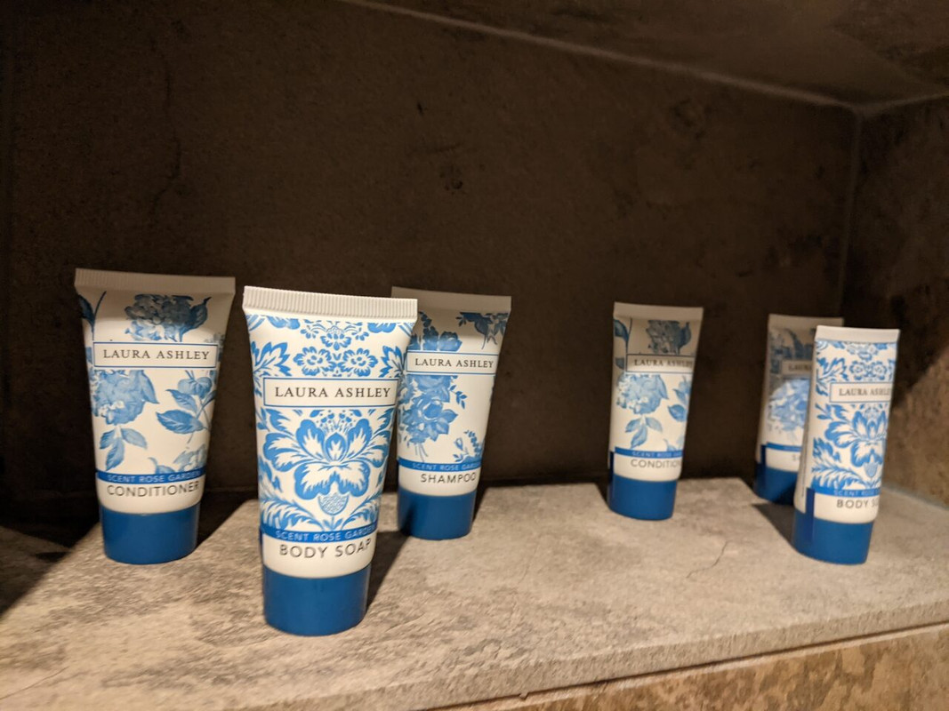 ローラアシュレイのアメニティ