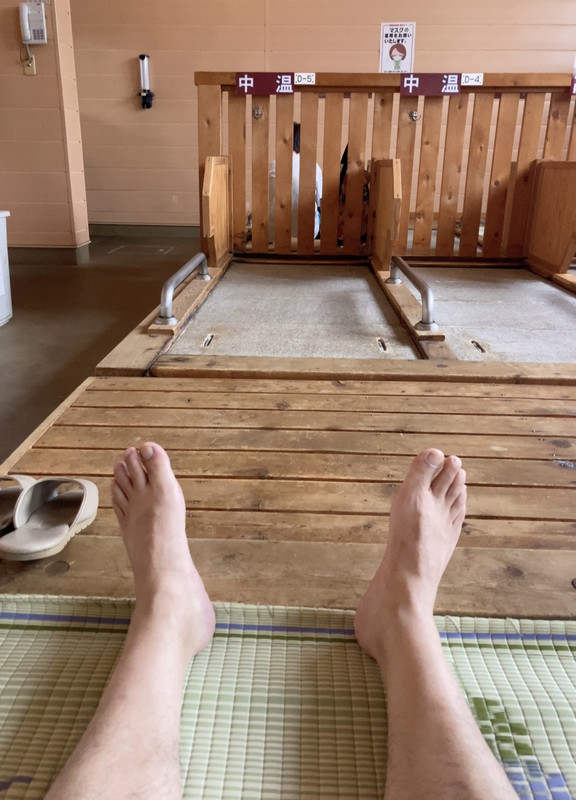 岩盤浴～効く