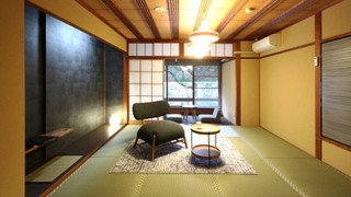 【西館】モダン8畳（トイレ付）＜お食事処＞ [モダン] [和室] [禁煙]