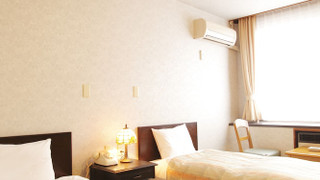 ツインルーム　専用バスルーム