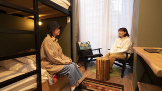 スーペリア ツインルーム 共用バスルーム