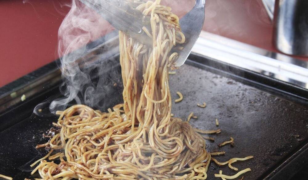 夕食 焼きそば / 2