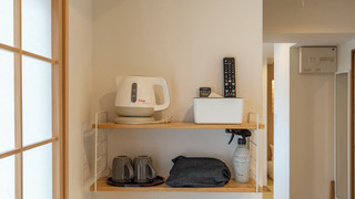 和風クワドラプルルーム ダブルベッド 2 台