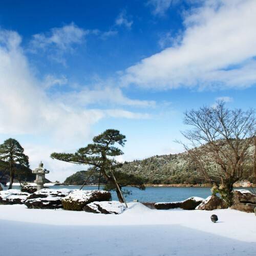 雪の日本庭園 / 2