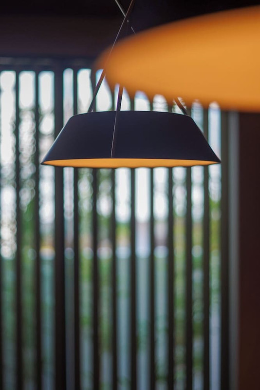 客室内のダイニングエリア