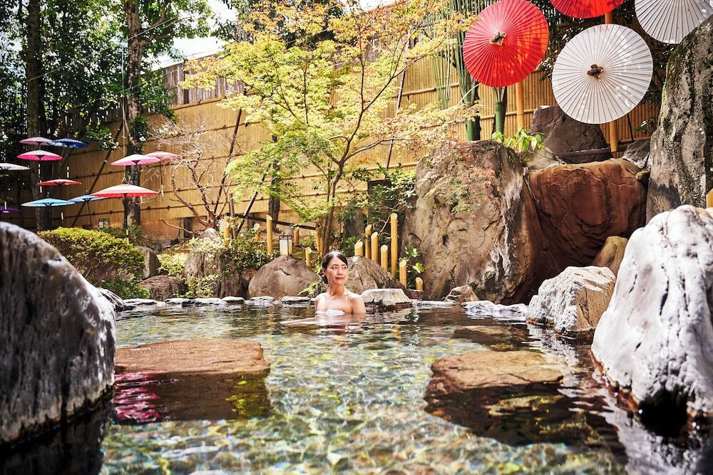 傘咲の湯_露天風呂