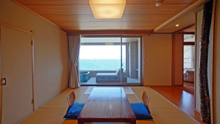 プレミアム和洋室 源泉オーシャン露天【禁煙】