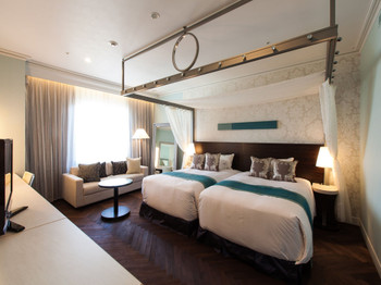 The rooms are European style! Have a romantic stay on a canopy bed ♡3324351