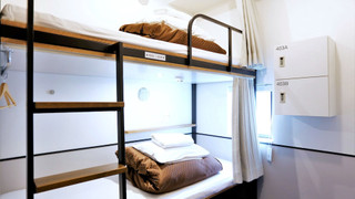 [プライベートルーム] 二段ベッド2名用 [シャワー&トイレ共用] 禁煙