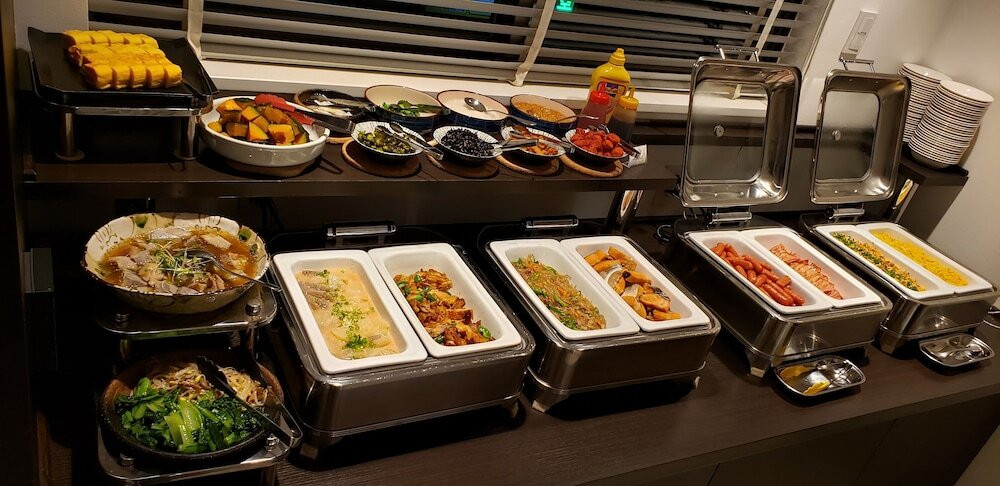 朝食ビュッフェ