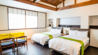 クラシック ツインルーム ベッド (複数台) 禁煙 専用バスルーム