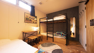 トリプルルーム 共用バスルーム