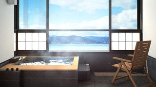 露天風呂付客室ワイドタイプ２階２０１号室