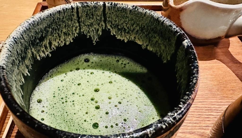 朝抹茶がついたセットも / 2