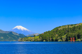 芦ノ湖からの富士山イメージ