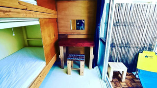 [女性専用]個室ツインルーム ベランダ付き 禁煙