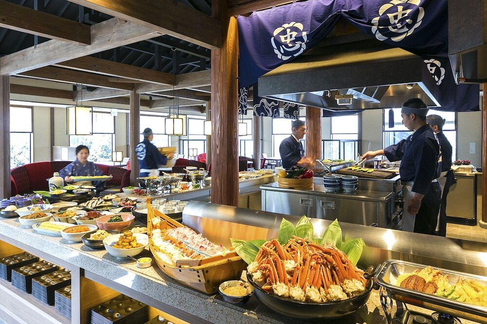 朝食ビュッフェ