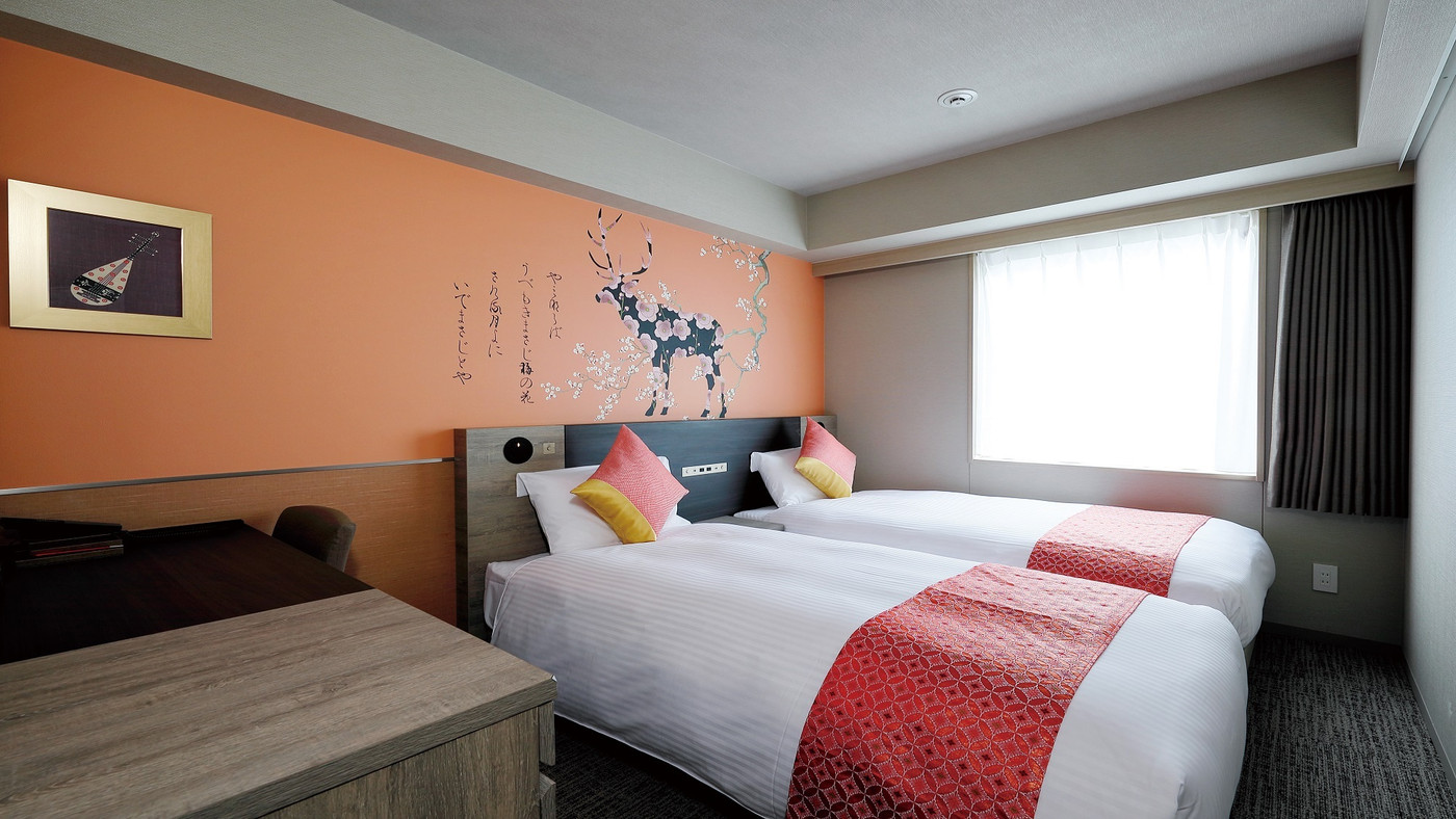 駅チカで便利！客室やお風呂で奈良を感じられる3948087