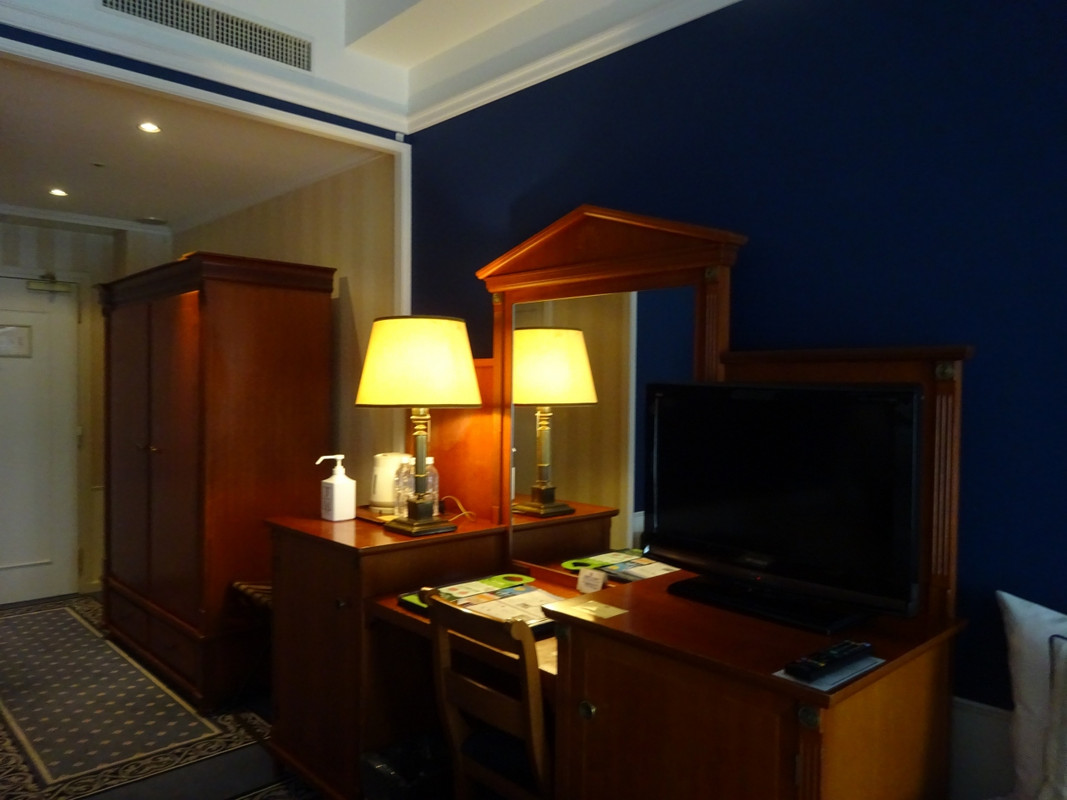 落ち着いた雰囲気のお部屋でした。