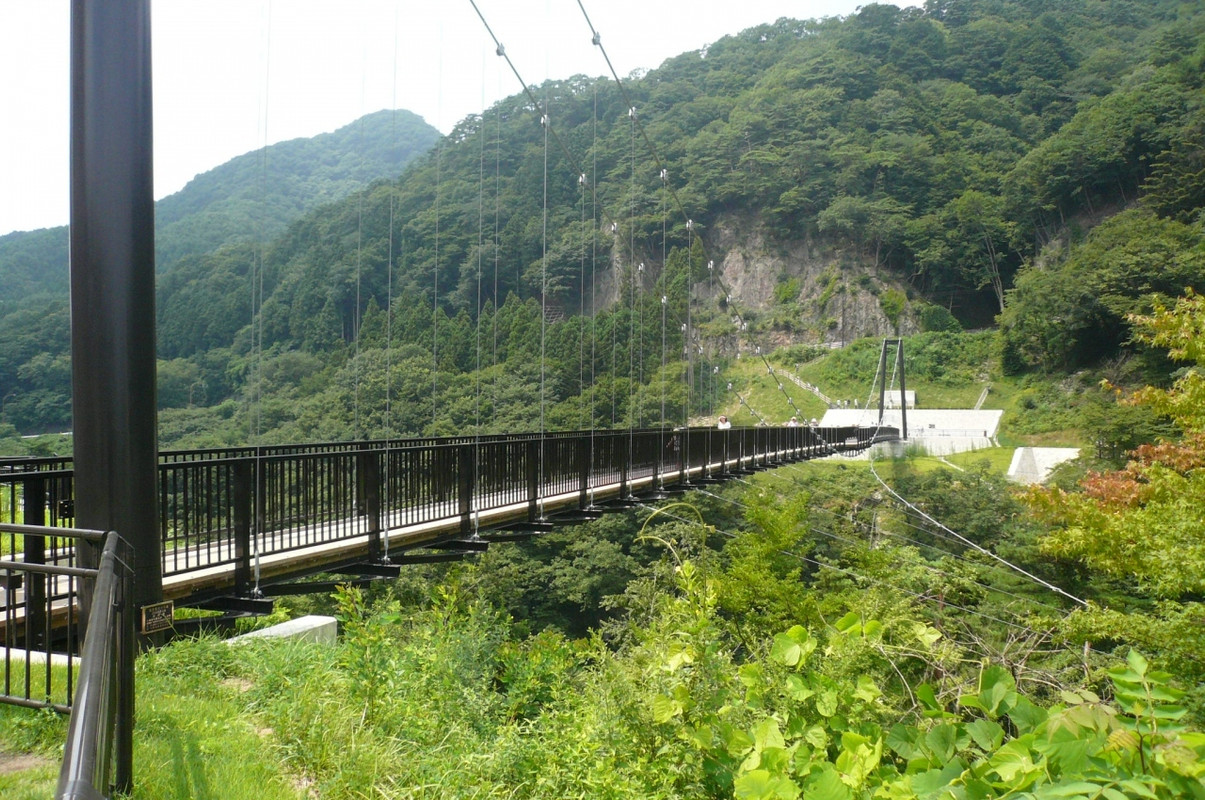 鬼怒楯岩大吊橋