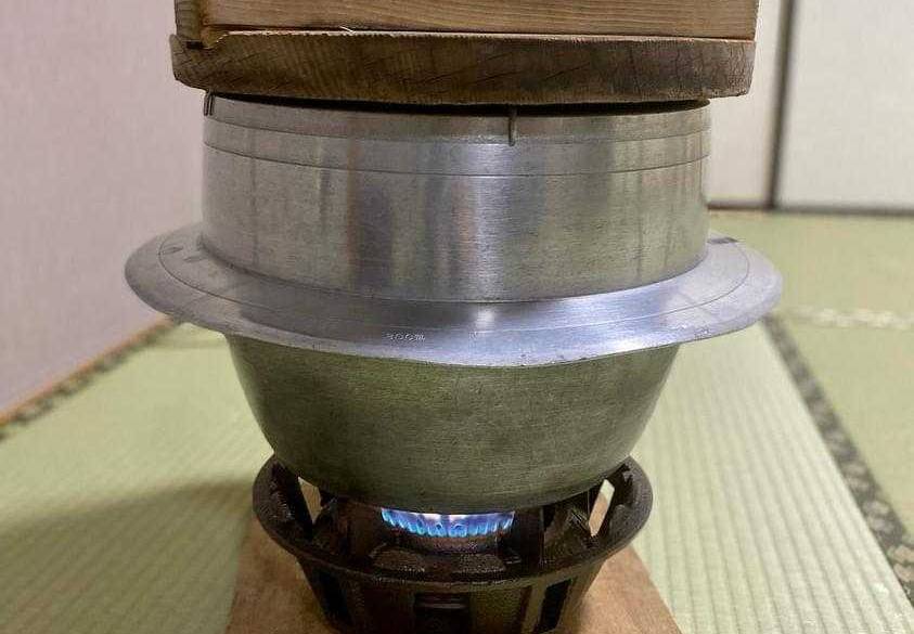 夕食 五右衛門蒸しの釜 / 2