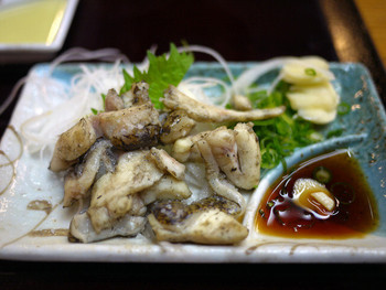 「明神丸 ひろめ市場店」 料理 17687274 藁焼きうつぼたたき～☆